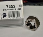 Irwin Hanson M14 X 2 Metric Hexagon Rethreading Die 7352