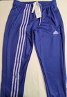 Adidas Women s Tiro Pants Small Blue Lilac Athletic Soccer Football Dry Aerodry