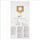 New Milwaukee 9 Gallon Fleece Dust Bags 10-pack  White
