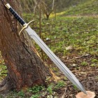 Handmade Carbon Steel Full Tang Viking Sword medieval Sword Battle Ready Sharp