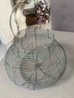 Antique Hand Wired Wire French Egg Basket