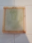 Antique 19th Century Victorian Beautiful Women Concave Cameo On Marble
