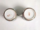 Antique Chinese Rose Medallion Porcelain Cups Pair Famille Rose China