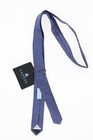 Lanvin Kids  Boys All Over Neck Silk Tie Blue Print Size 10y-14y 243825