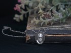 Victor Hugo Silver Pendant - Literary Art Necklace - Gift For Book Lovers