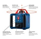 Bosch Grl800 20hvk Professional 800 Feet Self Leveling Rotary Laser Complete Kit