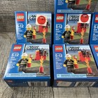 New Lego City Set 5613 Firefighter Minifigure W minifig Lot Of 7 Sets New In Box