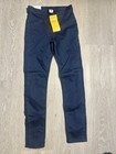 H m Boys Dark Blue Denim Pull-on Jeans Leggings Slim Fit Elastic Waist 9-10y