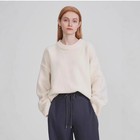 The Row Womens Autumn Winter Crew Neck Wool Loose Long Sleeve Knitted Sweater
