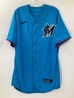  87 Marty Costes Miami Marlins Game Used Nike Jersey Spring Training Size  44