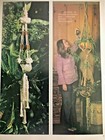 Macrame Plus Vintage 1976 Knotting Patterns Book Plant Hangers Wall Hangings