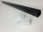 Vintage Black Towel Bar Rod Rack 24 In Springs Plastic Mid Century Modern Retro