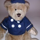 Vintage Dan Dee Teddy Bear Stuffed Animal Kids Toy Plush