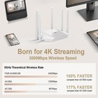 Ax3000 Wifi 6 Router     Dual Band Wireless Internet Router  Gigabit Home Router 