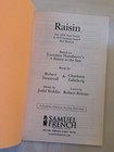 Raisin Nemiroff Woldin Zaltzberg Brittan Musical - A Raisin In The Sun Hansberry
