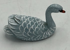 Vintage Hand Carved And Painted Set Of 5 Small Wooden Duck Bird