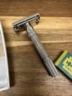 Vintage Gillette Adjustable Safety Razor Knurled Pattern