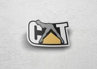 Hooker Cat Heavy Equipment Sticker