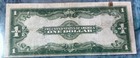 1923  1    horse Blanket    Silver Certificate Blue Seal Large Note- Very Nice 