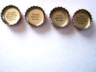 024    Lot Of 16 Coors Banquet Yellowstone Beer Bottle Cap Sayings  4 Different