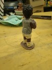 Vtg Basketball Player Black African American Boy Figurine 6 Inch Sports Dv167