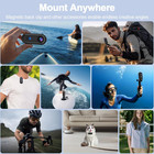 4k Mini Action Camera Motorcycle Camera Magnetic Wearable Body Cam For Cycling