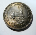 1949 South Africa Silver 5 Shilling Silver High Grade Nicely Toned