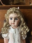 Doll Wig Blonde Curly Size 12-13 1 2  Old Store Stock  Never Used Watch Video