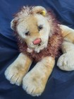 Vintage 1950s Steiff Leo Lion Stuffed Original Tags 15 