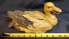 Vintage Faux Wood Resin Duck Decoy Hunting Wildlife Cabin Lodge Decor Lot Of 2 