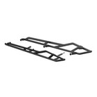 Can Am Maverick R Max Rock Sliders Nerf Bars Black Oem Brp 715007922
