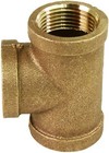 1 2 x1 2 x3 4 in Lead Free Brass Fitting Bull Head Tee Female Thread Connection
