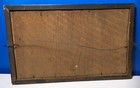 3 Antique Victorian  Lithographs Of Girls Young Women In Wood Frame Wooden Back