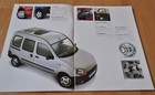 1997 Renault Kangoo Accessories Brochure Prospekt Prospectus France Edition