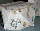 2 Mcm Vintage Kitchen Appliance Toaster Mixer Vinyl Quilted Covers