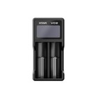 Xtar Vc2 Li-ion Battery Charger Cylindrical Batteries Lcd Usb Cable New
