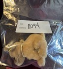 Vintage 3 1 2    Steiff Dog Bully Mohair With Button   Flag Germany  8094