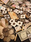 Mixed Coin Lot Estate Find     Silver  Foreign Coins  Collectibles     No Reserve 