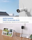  2d3 wireless Outdoor Security Camera System 10    Lcd 2 Cameras 3mp Nvr 500gb