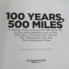 100 Years History The Indy 500 Hardcover Book Photo Writers Chronicled Indy Star