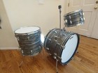 Vintage Ludwig 1965 Super Classic Outfit  Blue Oyster  Keystone Badges - Wow 