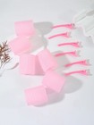 12pcs Set Air Bar Curling Iron Tube Self-adhesive Hair Rollers For Real Hair
