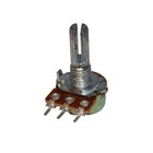 5pcs B10k 10k Ohm Potentiometer Knob Single Linear Wh148  3pin 20mm Shaft