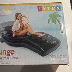Intex Lounge Cool Grey Inflatable Lounge 75in X 39in New And Sealed In Box
