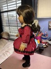 American Girl Samantha 18  Doll In Beforever Christmas Dress 2014 Euc
