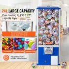 25 h Gumball Machine Vending Coin Bank Vintage Gumballs Dispenser Ps Bule