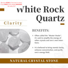 Pyramid Energy Generator  Reiki Chakra Healing Crystal Clear 