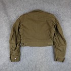 Vintage Us Army Jacket Mens 34 Olive Wool Ike Od M-1943 Military Wwii Field 40s
