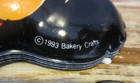 Lot 6 Vintage Bakery Crafts 1993 Halloween Cat Face   Paws Cake cupcake Toppers
