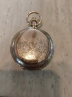 18 Size Elgin Pocket Watch  Grade 229 17 Jewel  Low Run  Gf Case  Serviced